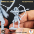 Skeleton Pharaoh Archer 32mm and 75mm pre-supported image