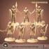 Egypt skeleton army 32 mm pre-supported image