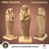 Egypt Pharaoh Sarcophagus 32mm and 75mm pre-supported image