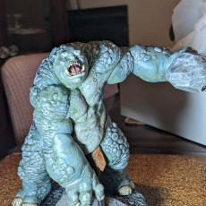 Picture of print of Mountain Troll (pre-supported)