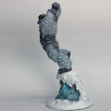 Picture of print of Yeti (pre-supported)