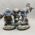 Polar Bear Warriors (pre-supported) print image
