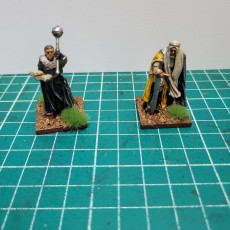 Picture of print of Crusaders Command Group - Highlands Miniatures