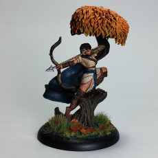 Picture of print of Wood Elf Archer [Pre-Supported]