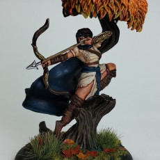 Picture of print of Wood Elf Archer [Pre-Supported] This print has been uploaded by Axel Dumez