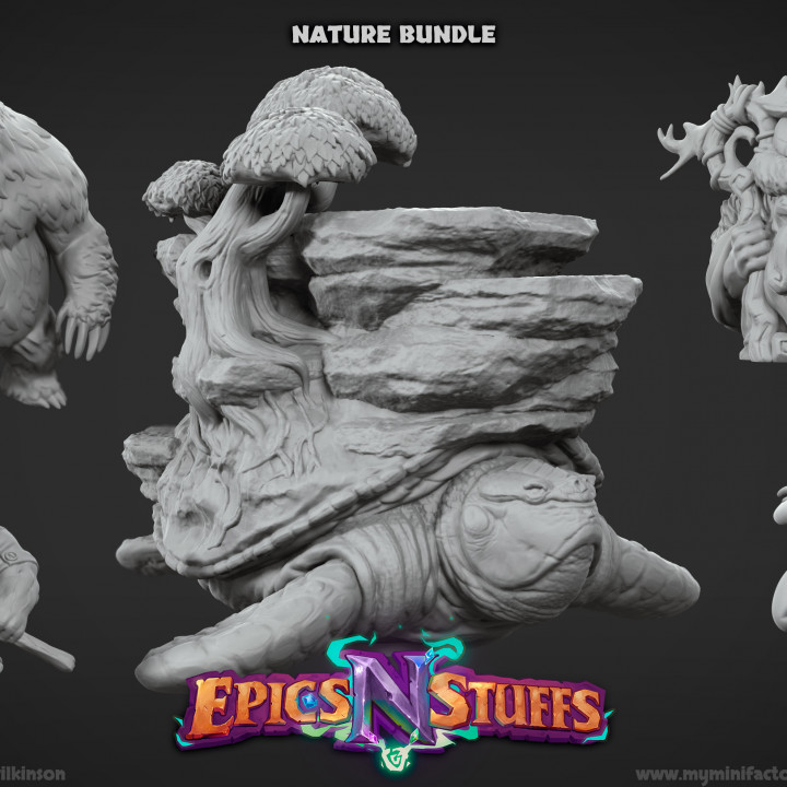 $14.99Nature Bundle - pre-supported miniatures
