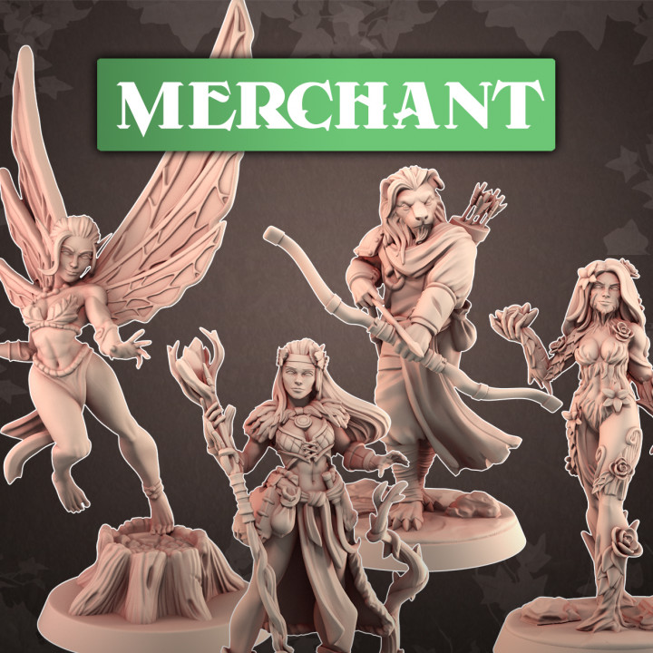 Into the woods - Core set + stretch goals - Merchant's Cover