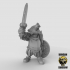 Badger Folk with Swords (pre supported) image