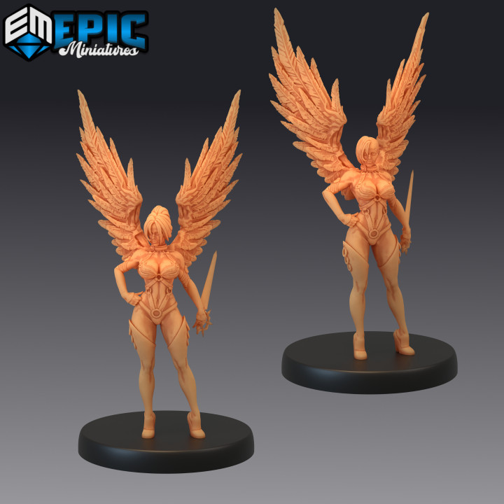 $3.90Fallen Angel / Female Dark Winged Celestial