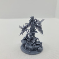 Picture of print of Kenku Druid 75mm Pre-supported + dnd 5e stats block 这个打印已上传 Taylor Tarzwell