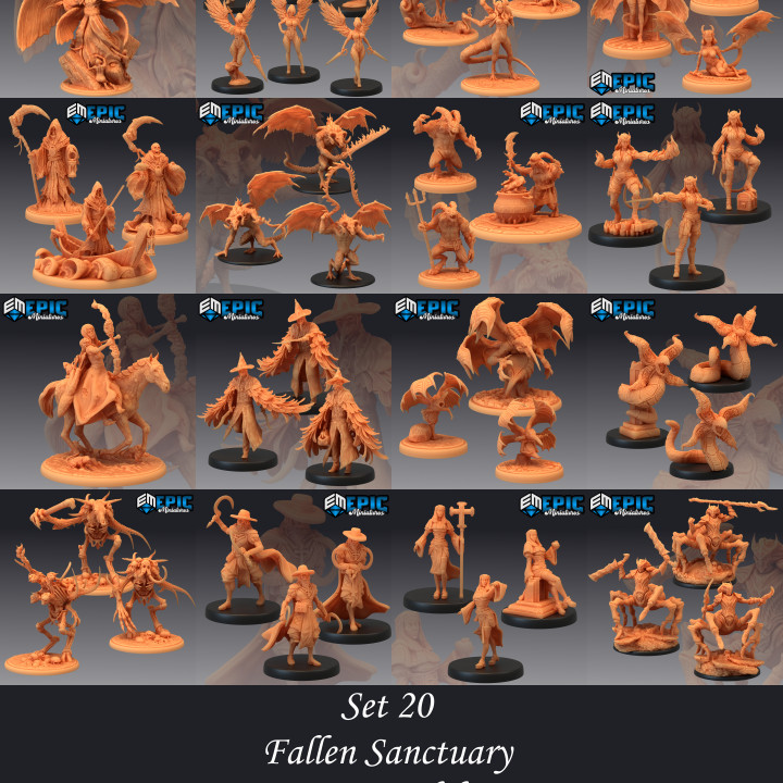 $59.90Fallen Sanctuary Set / Devil & Demon Encounter / Hell & Abyss Collection