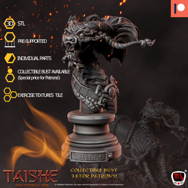 Taishe, The Eternal One Bust (Pre-supported)'s Cover