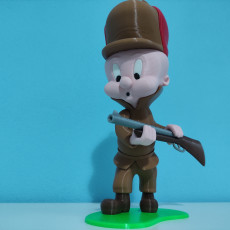 Picture of print of Elmer Fudd