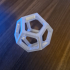 Wireframe Dodecahedron image