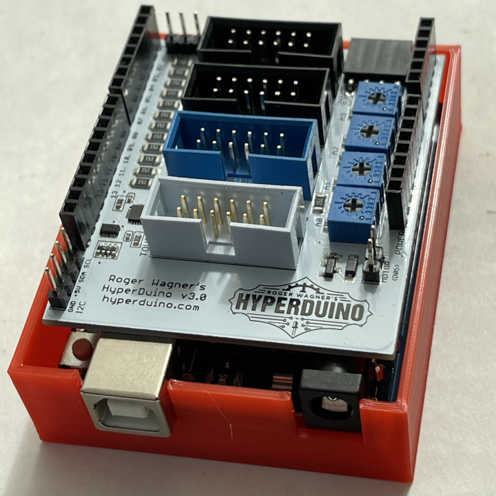 Arduino and HyperDuino case