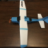 DIY Celling tethered flying airplane toy Cessna 206 image