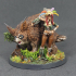 Druid & Owlbear Mount - PRE-SUPPORTED image