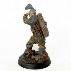 Picture of print of KICKSTARTER FREE ''VIking Warrior" Presupported 3D Model