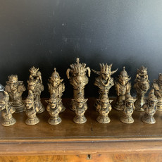 Picture of print of Goblin Chess Set [Pre-Supported]