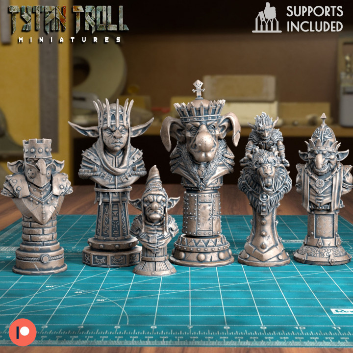 Goblin Chess Set [Pre-Supported]'s Cover