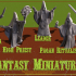 Fantasy Series 10 Bundle, 5x cultist minis - PRE-SUPPORTED image