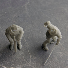 Picture of print of Animated Armour - Tabletop Miniature (Pre-Supported)
