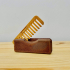 Wooden Folding Hair Comb image