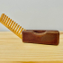 Wooden Folding Hair Comb image