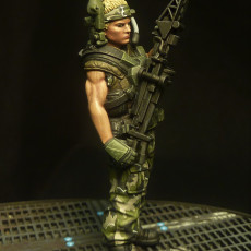 Picture of print of HUMAN SPACE MARINE REGIN VELASQUEZ This print has been uploaded by PAPSIKELS MINIATURES