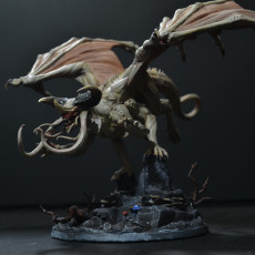 Picture of print of Murk Stalker Dragon - Presupported