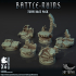 Base Pack - 32mm Battle Ruins - Pre-Supported image