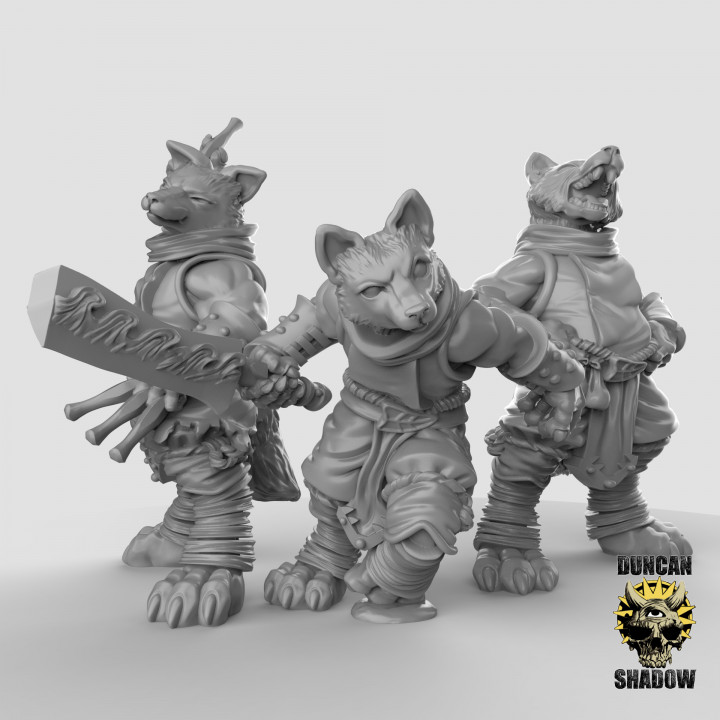 $6.50Kitsune Fox folk Rogues (pre supported)