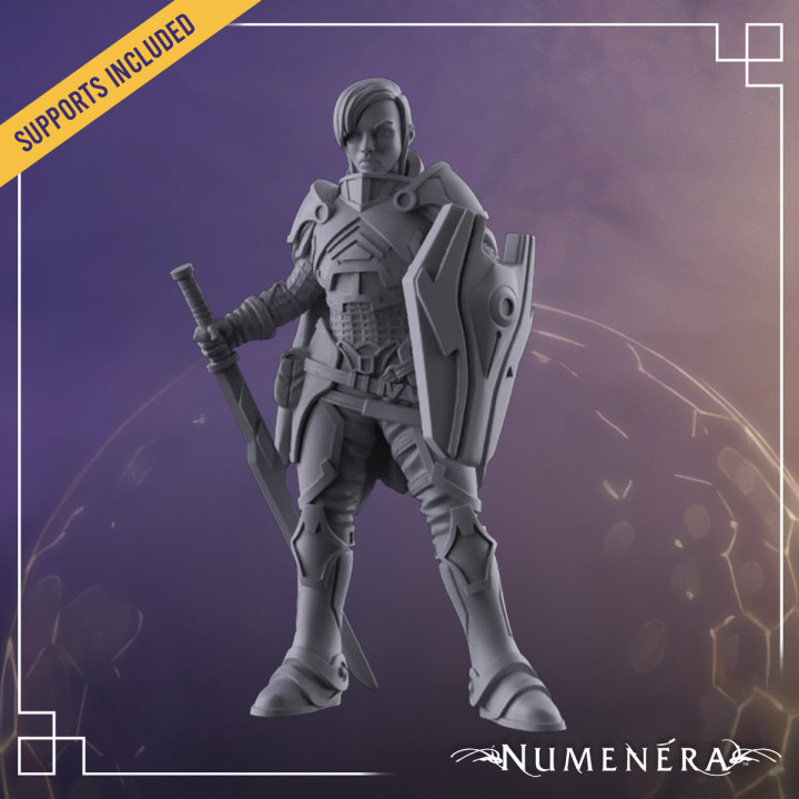 Numenera - Deadly Warrior - Biome I's Cover