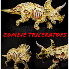 Picture of print of Undead Triceratops (pre supported) This print has been uploaded by Mike Abraham