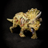 Undead Triceratops (pre supported) print image