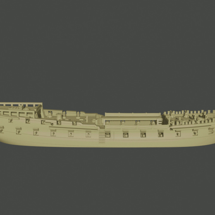 $4.99British Heavy Razee Frigate HMS Magnanime (44 guns)