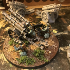 Picture of print of Quattro Cannon - Artillery of the Imperial Force This print has been uploaded by Matt