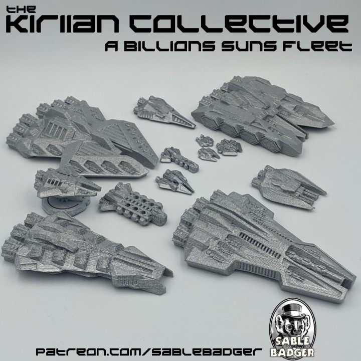 $3.99A Billions Suns - The Kiriian Collective Fleet of Spaceships