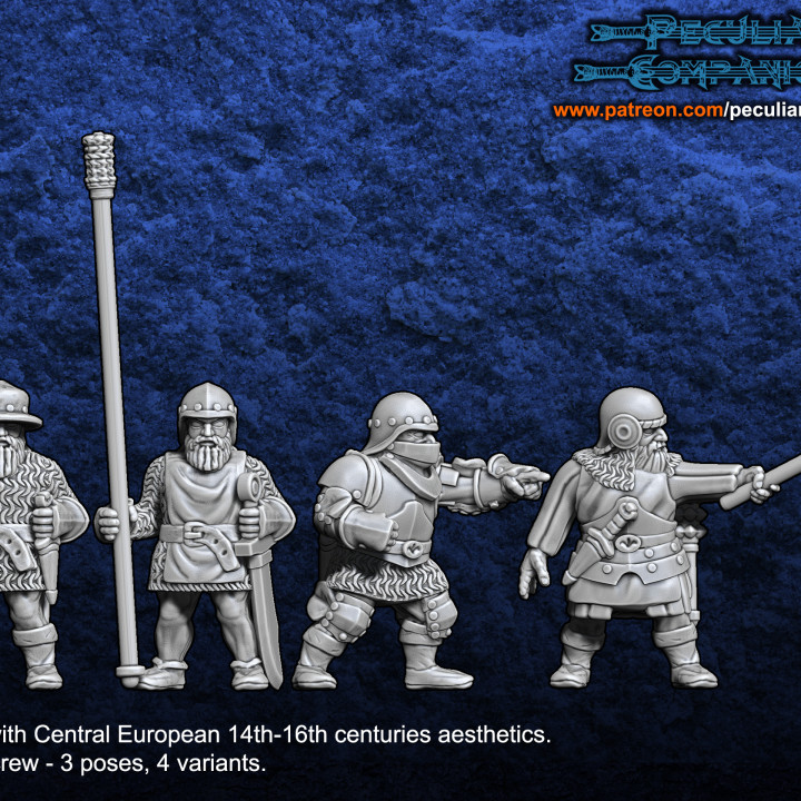 Breton Dwarfs - Artillery crew's Cover