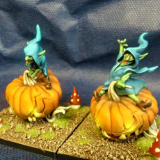 Picture of print of Critox Pumpkin Rider, Goblin This print has been uploaded by Simone Luigi Armagni