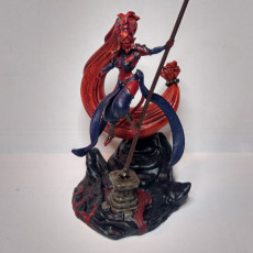 Picture of print of Tiefling Monk Hero This print has been uploaded by RabidblueDeath