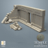Temple Walls and Door,  6 complete models image