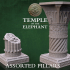Temple pillars set  - Temple of the Elephant image