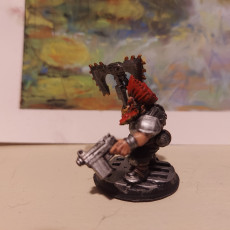 Picture of print of Space Dwarf Warlord Slayer