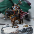 Barbarian Chief on Horsesback print image