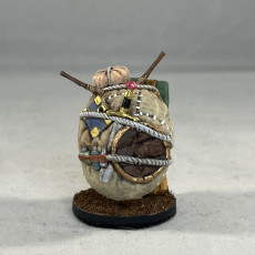 Picture of print of Shroomie Merchant Miniature - Pre-Supported