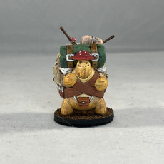 Picture of print of Shroomie Merchant Miniature - Pre-Supported
