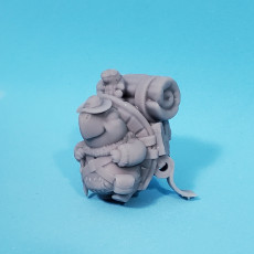 Picture of print of Tortle Youngling Miniature - Pre-Supported