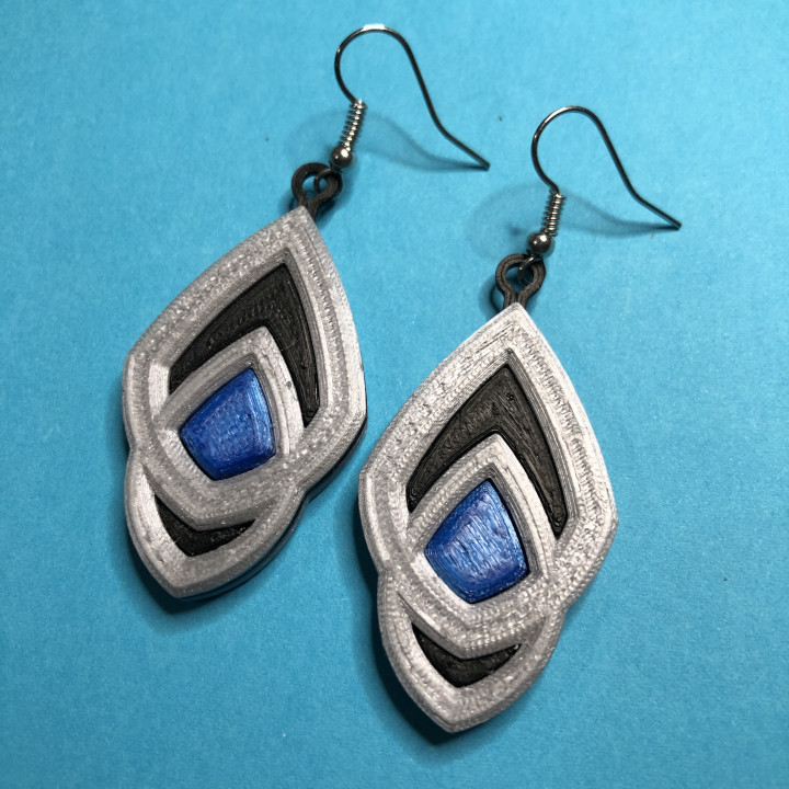 WoW Shadowlands Kyrian Emblem Earrings
