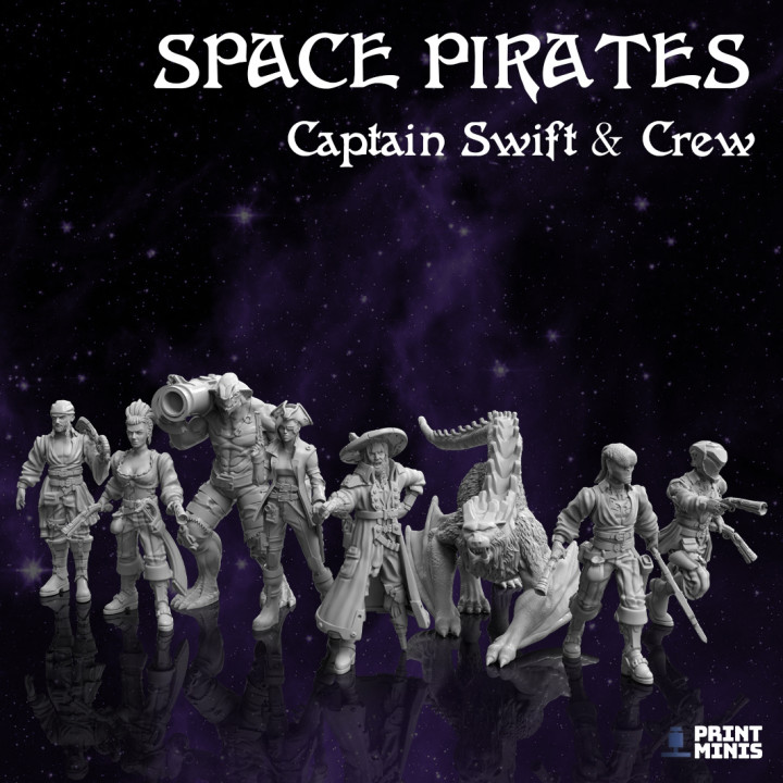 $30.00Captain Swift Crew Pack - Space Pirates Collection